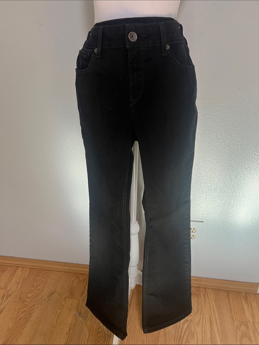 Ariat Black R.E.A.L. Denim Like New Equestrian Riding Pants Western